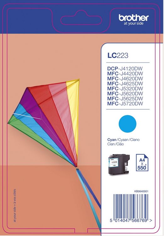 Produktbild: BROTHER Tintenpatronen/Druckk&ouml;pfe f&uuml;r Inkjetdrucker/Multifunktionsger&auml;te