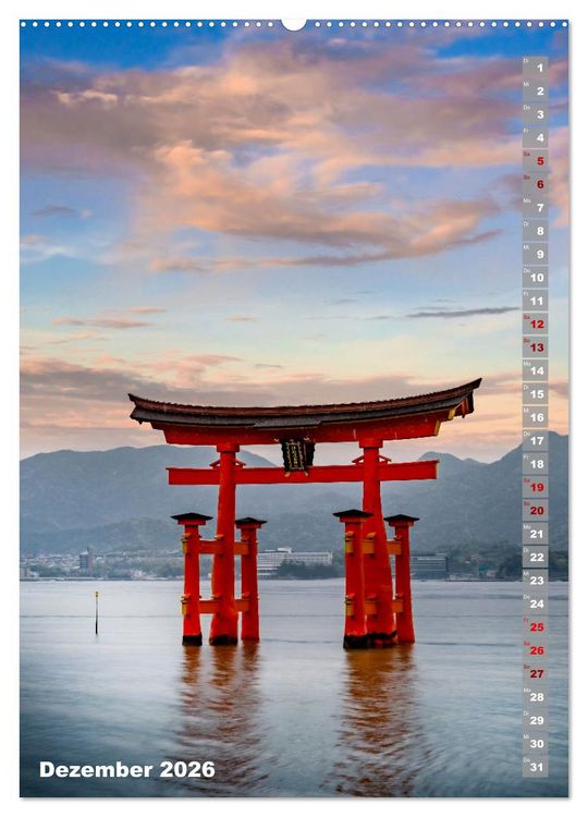 Produktbild: DER ZAUBER JAPANS Faszinierende Impressionen (Wandkalender 2026 DIN A2 hoch), CALVENDO Monatskalender