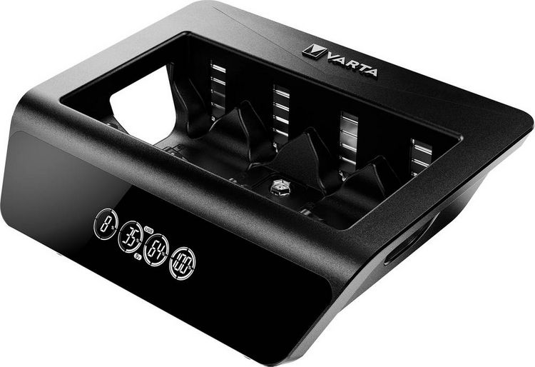Produktbild: Varta LCD Universal Charger+ Rundzellen-Ladeger&auml;t NiMH Micro (AAA), Mignon (AA), Baby (C), Mono (D), 9 V Block