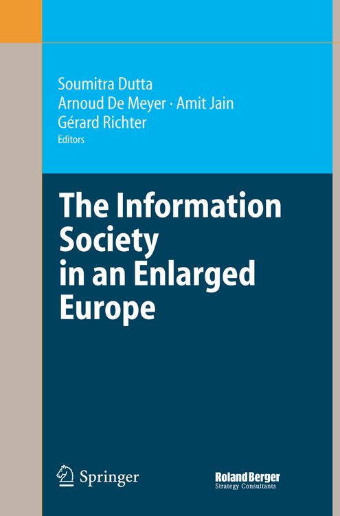 Produktbild: The Information Society in an Enlarged Europe