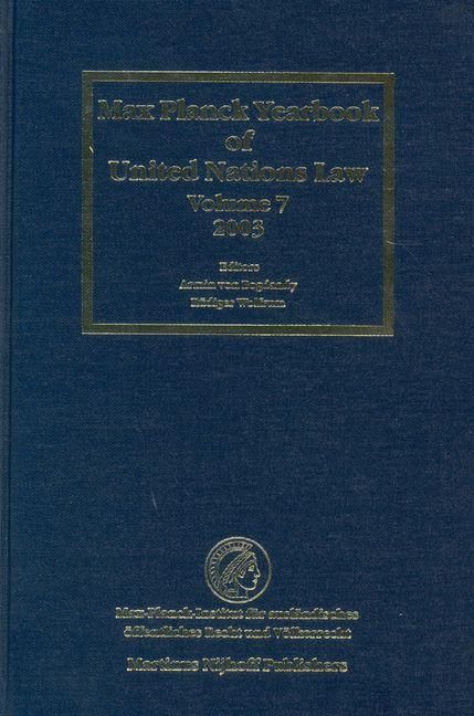 Produktbild: Max Planck Yearbook of United Nations Law, Volume 7 (2003)