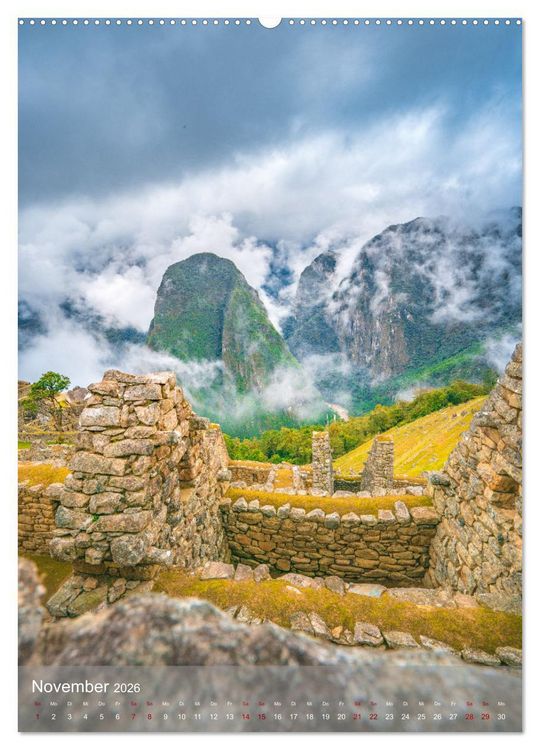 Produktbild: Peru - Einzigartige Landschaften (Wandkalender 2026 DIN A2 hoch), CALVENDO Monatskalender