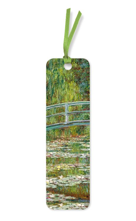 Produktbild: 10er-Verpackungseinheit Lesezeichen: Claude Monet, Die japanische Br&uuml;cke