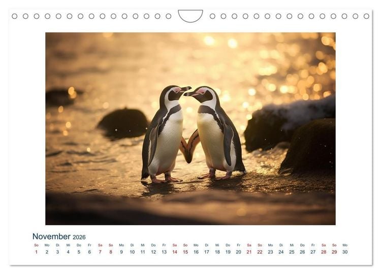 Produktbild: Unzertrennlich (Wandkalender 2026 DIN A4 quer), CALVENDO Monatskalender