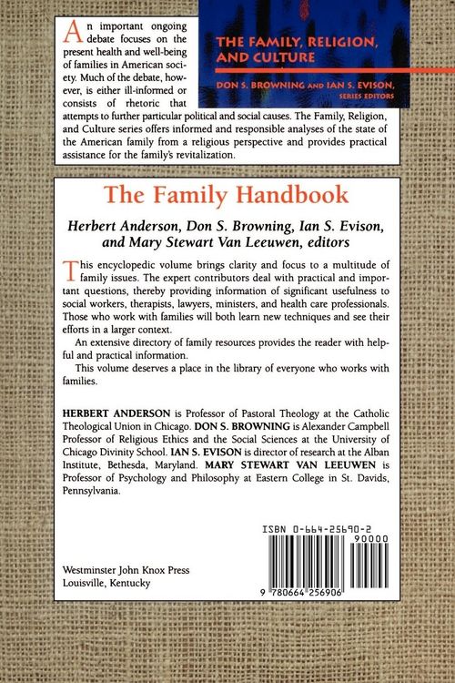 Produktbild: The Family Handbook (Frc)