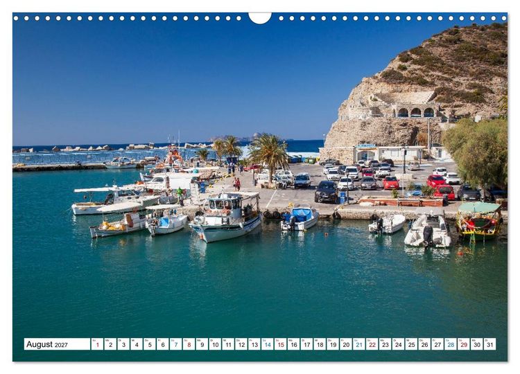 Produktbild: Kreta &ndash; Zwischen Bergen, Buchten und Geschichte (Wandkalender 2027 DIN A3 quer), CALVENDO Monatskalender