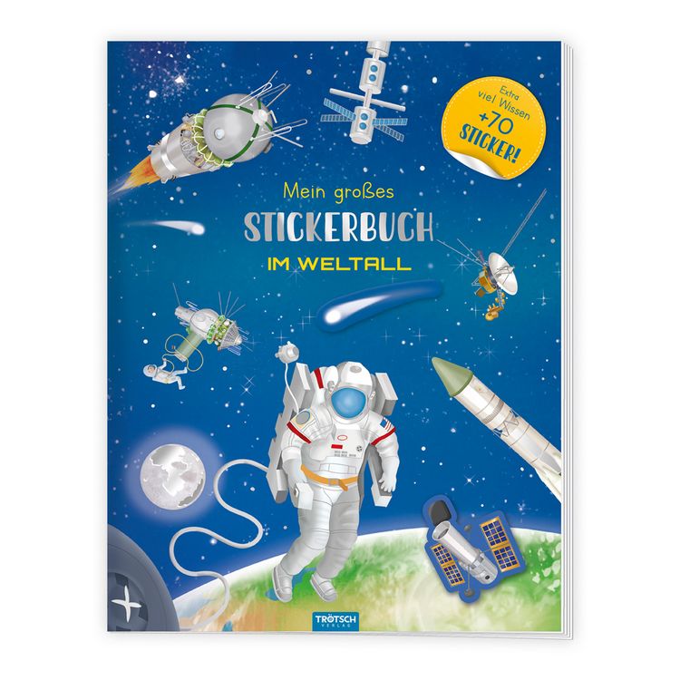 Produktbild: TR&Ouml;TSCH - Stickerbuch Mein gro&szlig;es Stickerbuch Im Weltall