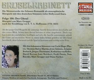 Produktbild: Gruselkabinett - Folge 186