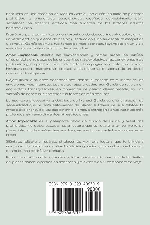 Produktbild: Amor Implacable
