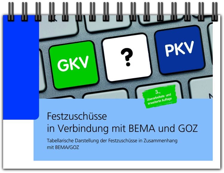 Produktbild: Festzusch&uuml;sse in Verbindung mit BEMA und GOZ