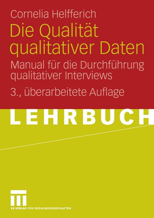 Produktbild: Die Qualit&auml;t qualitativer Daten