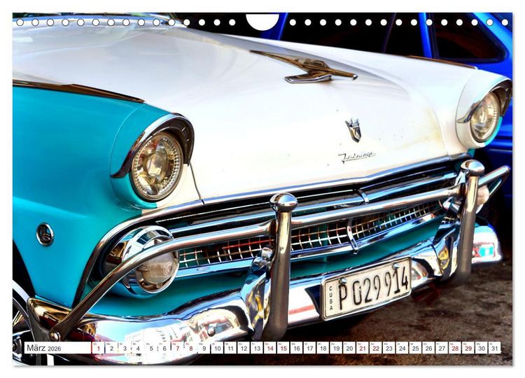 Produktbild: FAIRLANE '55 (Wandkalender 2026 DIN A4 quer), CALVENDO Monatskalender