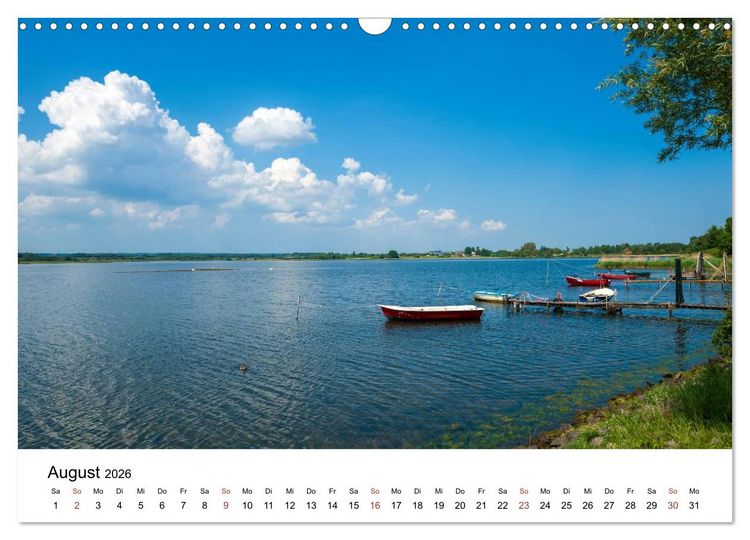 Produktbild: OSTSEE Wundersch&ouml;nes Deutschland (Wandkalender 2026 DIN A3 quer), CALVENDO Monatskalender