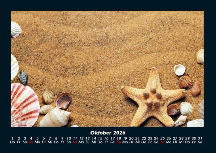 Produktbild: Str&auml;nde der Welt 2026 Fotokalender DIN A4