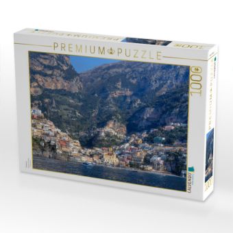Produktbild: CALVENDO Puzzle Positano | 1000 Teile Lege-Gr&ouml;&szlig;e 64x48cm Foto-Puzzle f&uuml;r gl&uuml;ckliche Stunden