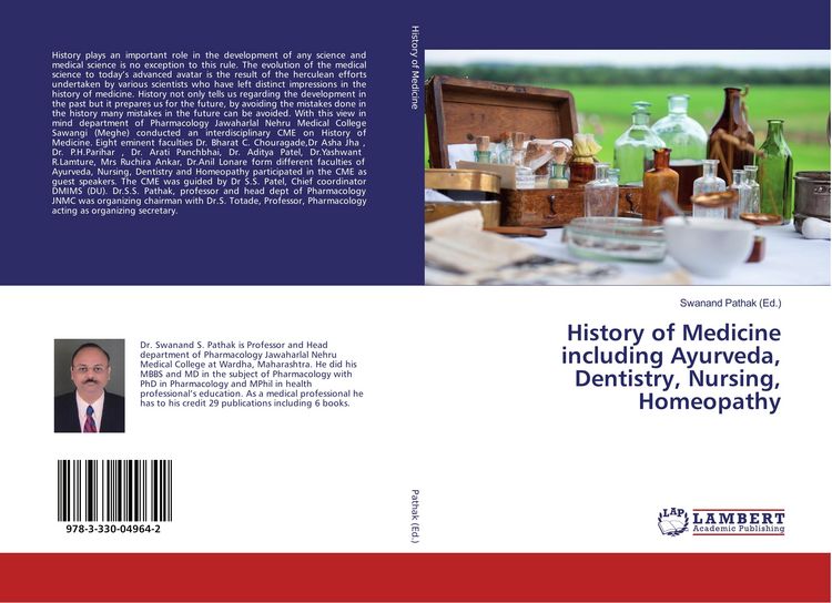 Produktbild: History of Medicine including Ayurveda, Dentistry, Nursing, Homeopathy