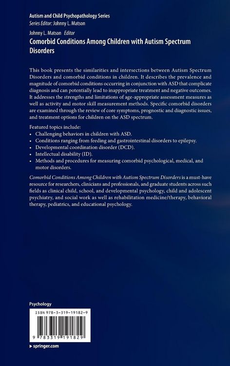 Produktbild: Comorbid Conditions Among Children with Autism Spectrum Disorders