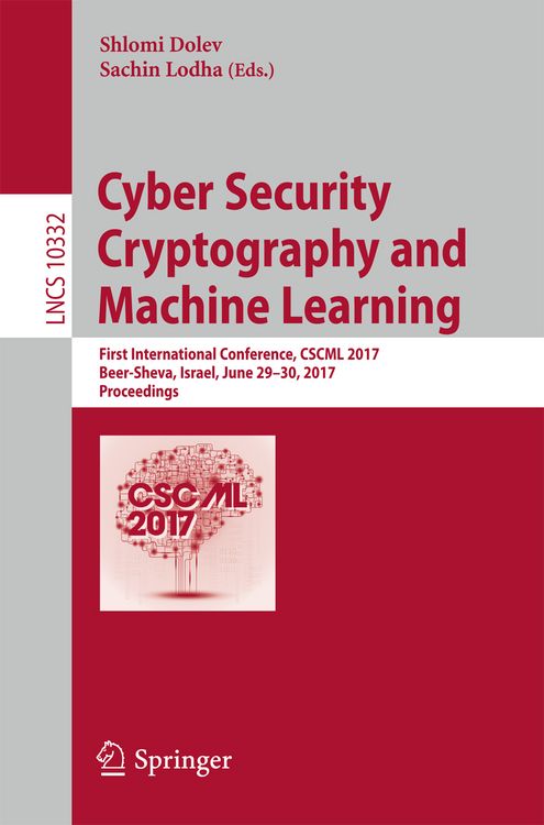 Produktbild: Cyber Security Cryptography and Machine Learning