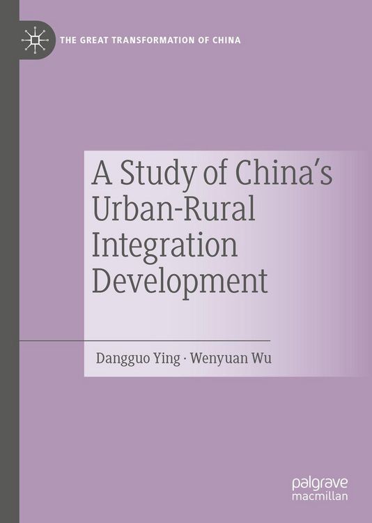 Produktbild: A Study of China's Urban-Rural Integration Development