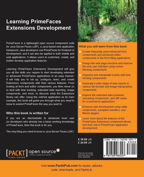 Produktbild: Learning Primefaces' Extensions Development