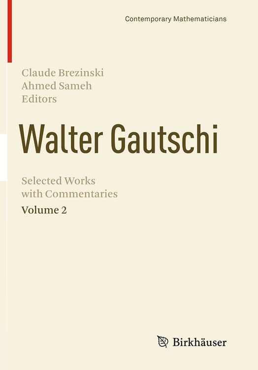 Produktbild: Walter Gautschi, Volume 2