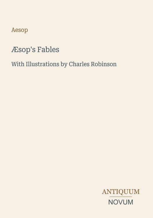 Produktbild: &AElig;sop's Fables