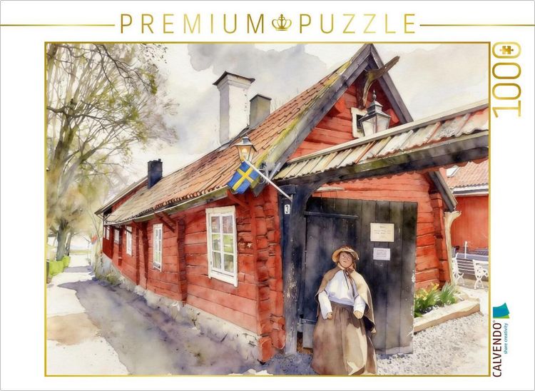 Produktbild: CALVENDO Puzzle Sigtuna | 1000 Teile Lege-Gr&ouml;&szlig;e 64x48cm Foto-Puzzle f&uuml;r gl&uuml;ckliche Stunden