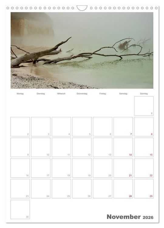Produktbild: Insel R&uuml;gen / Planer (Wandkalender 2026 DIN A3 hoch), CALVENDO Monatskalender