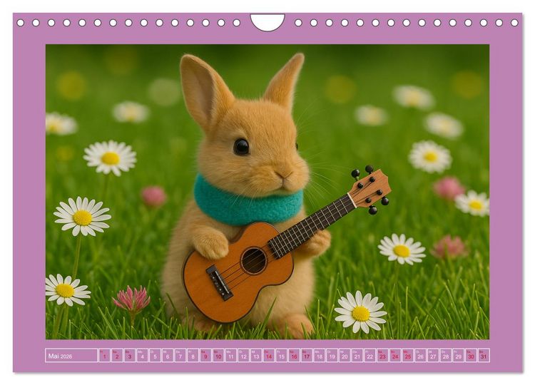 Produktbild: Tierbaby von heute! (Wandkalender 2026 DIN A4 quer), CALVENDO Monatskalender