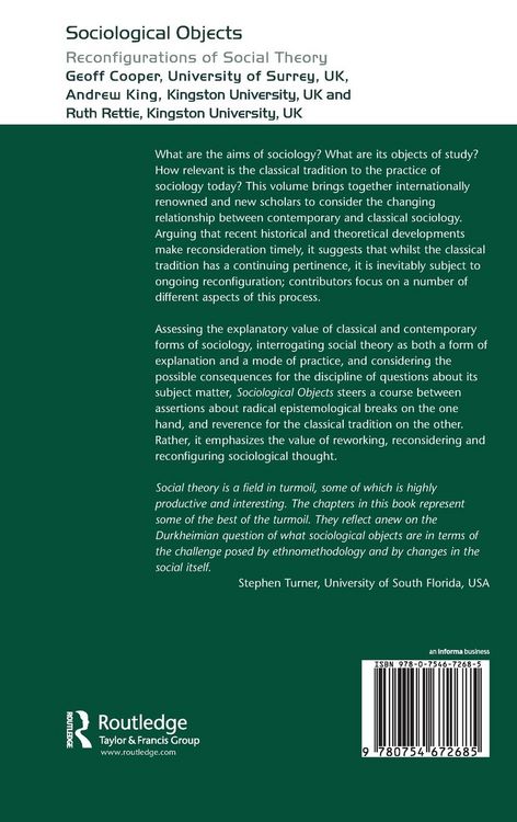 Produktbild: Sociological Objects