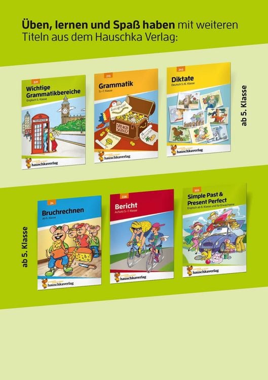 Produktbild: Present: Progressive & Simple. Englisch 5. Klasse, A5-Heft
