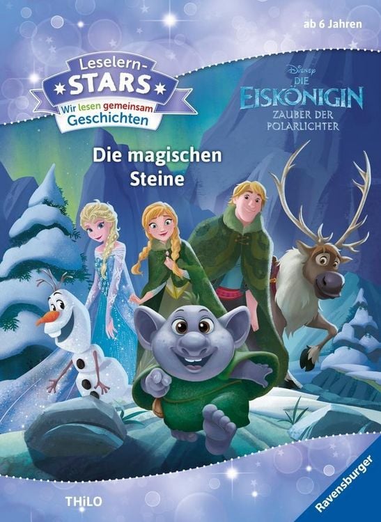 Produktbild: Leselernstars Wir lesen gemeinsam Geschichten Die Eisk&ouml;nigin Zauber der Polarlichter: Die magischen Steine