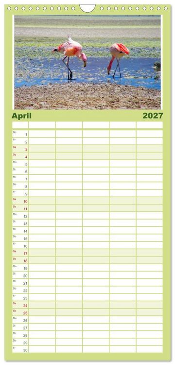 Produktbild: Familienplaner 2027 - S&uuml;damerika - Vom Reich der Inka bis nach Patagonien mit 5 Spalten (Wandkalender, 21 x 45 cm) CALVENDO