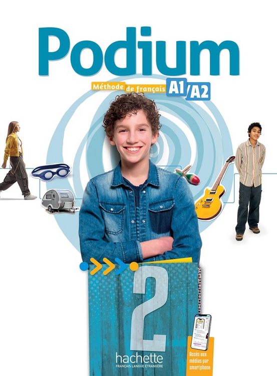 Produktbild: Podium 2: M&eacute;thode de fran&ccedil;ais, A1-A2