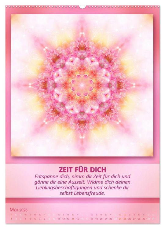 Produktbild: Light Energy Mandalas - Kalender - Vol. 2 (Wandkalender 2026 DIN A2 hoch), CALVENDO Monatskalender