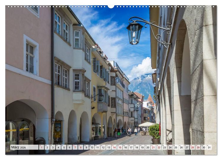 Produktbild: MERAN Idyllische Altstadt (Wandkalender 2026 DIN A2 quer), CALVENDO Monatskalender