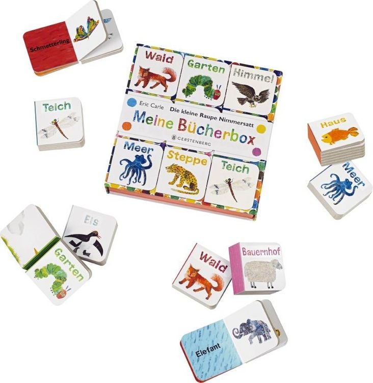 Produktbild: Die kleine Raupe Nimmersatt - Meine B&uuml;cherbox