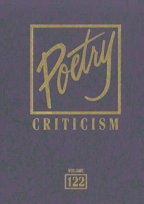 Produktbild: Poetry Criticism, Volume 122