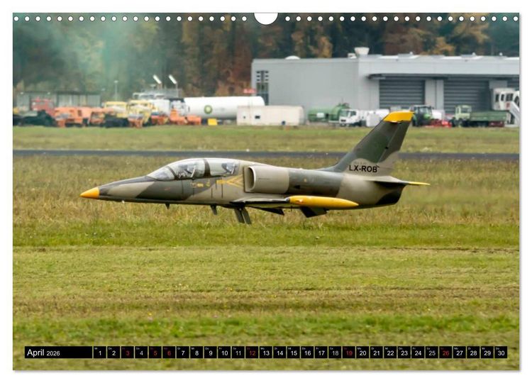 Produktbild: Modellflugzeuge &uuml;ber Friedrichshafen (Wandkalender 2026 DIN A3 quer), CALVENDO Monatskalender