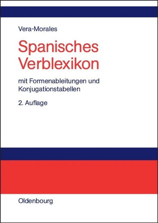 Produktbild: Spanisches Verblexikon