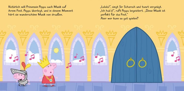 Produktbild: Peppa Pig: Prinzessin Peppa im M&auml;rchenschloss - Mein zauberhaftes Klappenbuch