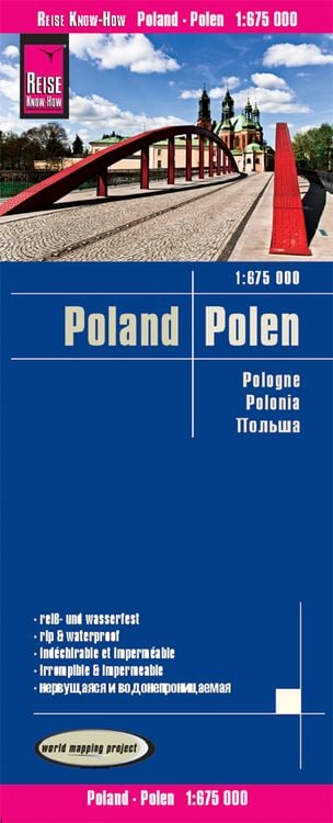 Bild vom Artikel Reise Know-How Landkarte Polen 1:675.000 vom Autor Reise Know-How Verlag Peter Rump
