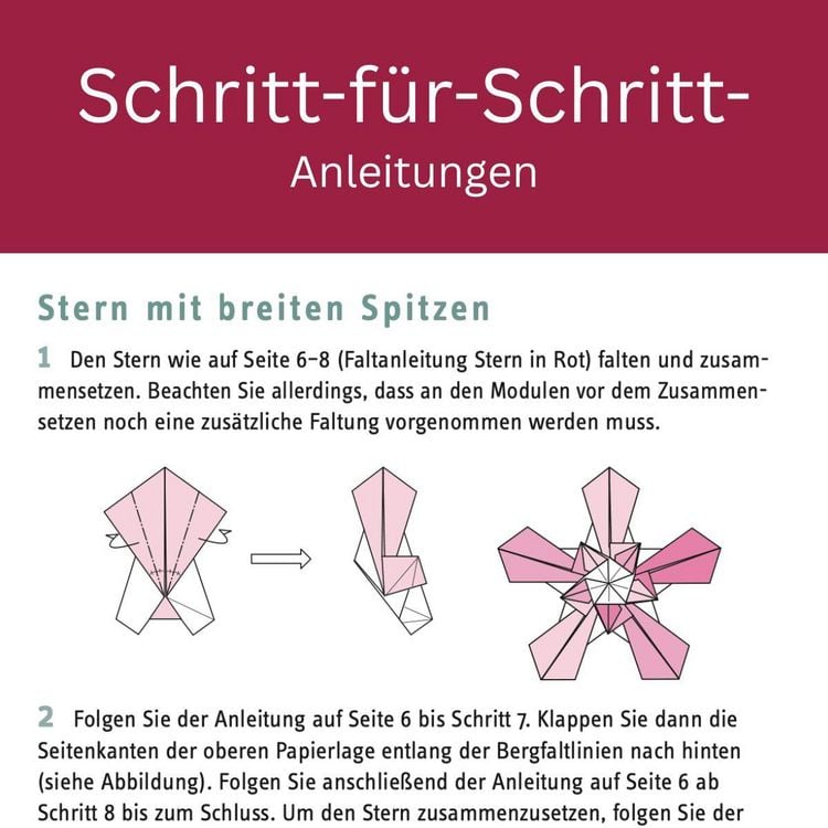 Produktbild: Zarte Origamisterne (kreativ.kompakt.)