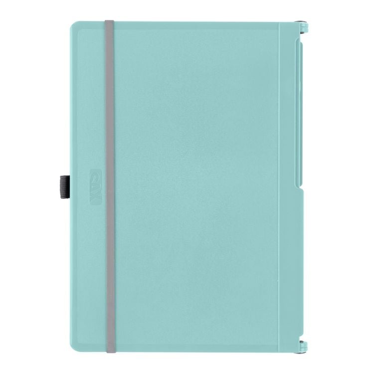 Produktbild: SAX Klemmbrett Design faltbar A5 auf A4, aqua