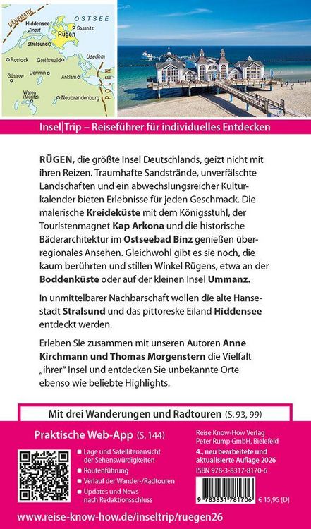 Produktbild: Reise Know-How InselTrip R&uuml;gen mit Hiddensee und Stralsund