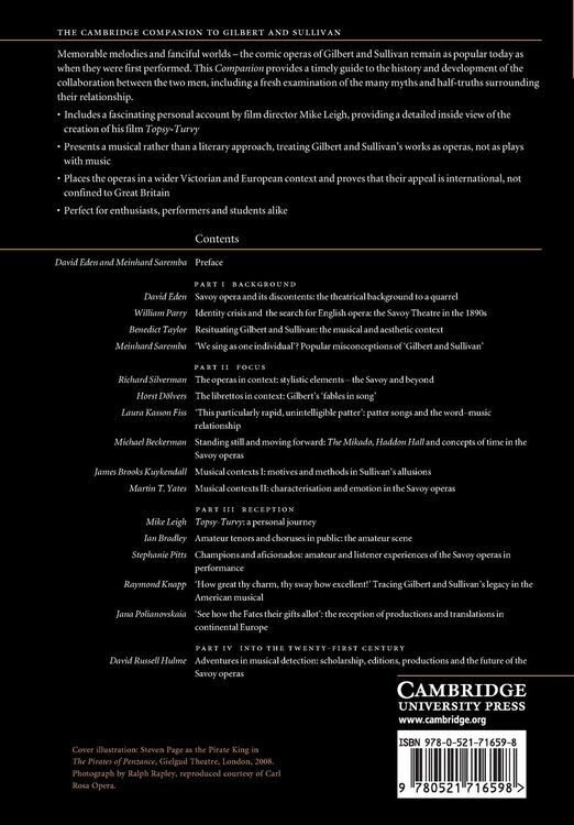 Produktbild: Camb Comp to Gilbert and Sullivan