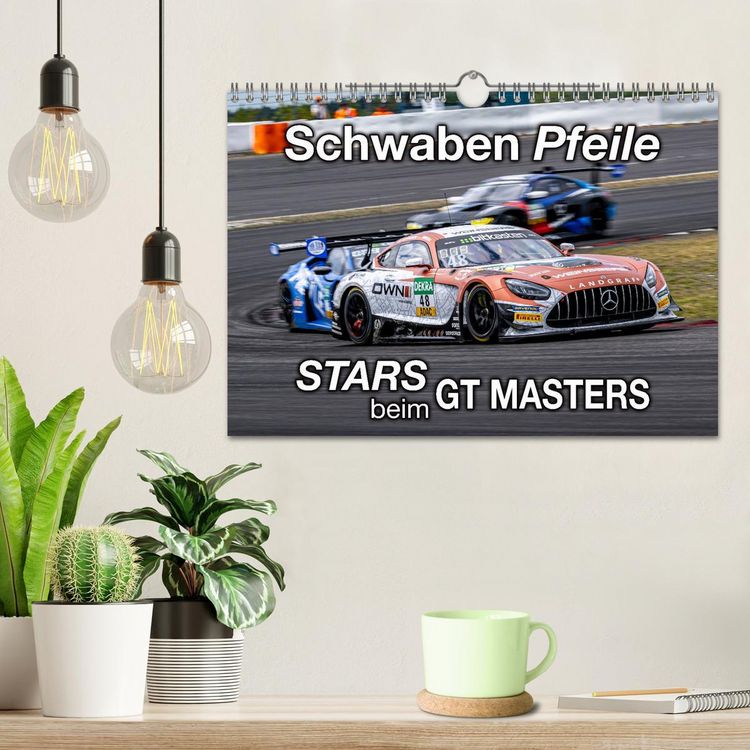 Produktbild: Schwaben Pfeile - STARS beim GT MASTERS (Wandkalender 2026 DIN A4 quer), CALVENDO Monatskalender