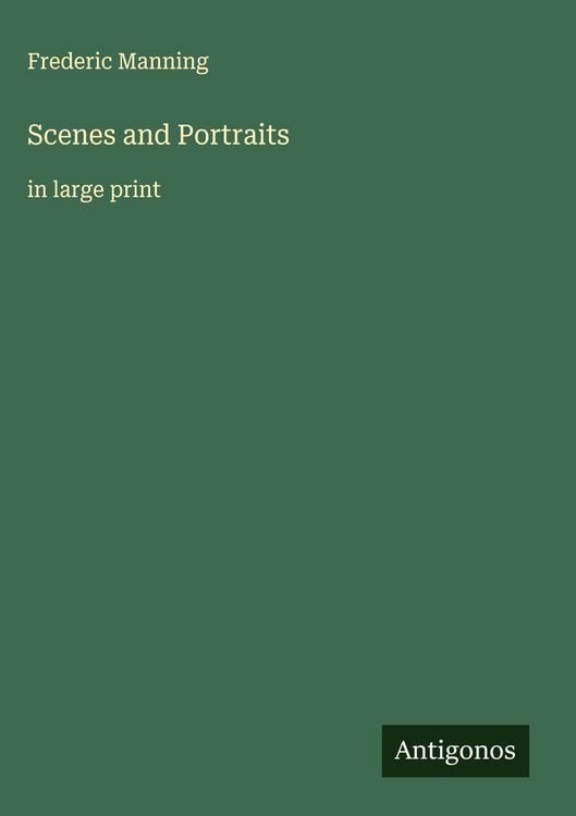 Produktbild: Scenes and Portraits