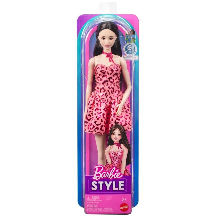 Produktbild: Barbie Fashionista mit pinkem Leo Outfit