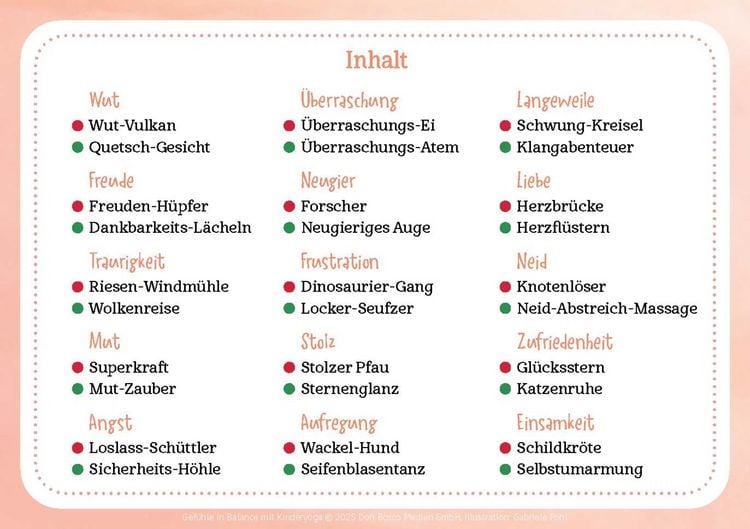 Produktbild: Gef&uuml;hle in Balance mit Kinderyoga